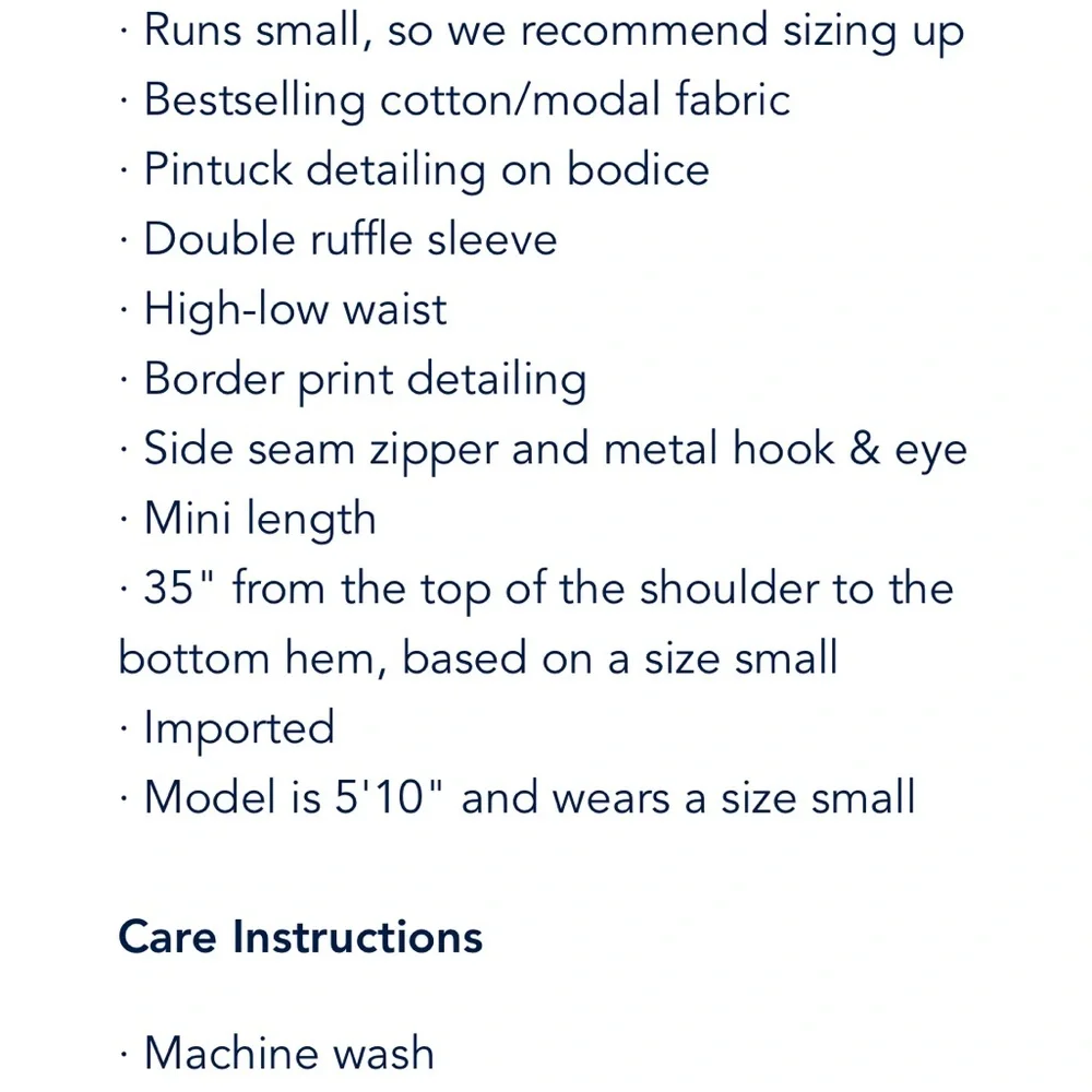 Vineyard Vines Blue and White Tiered Sundress - Picture 12 of 13